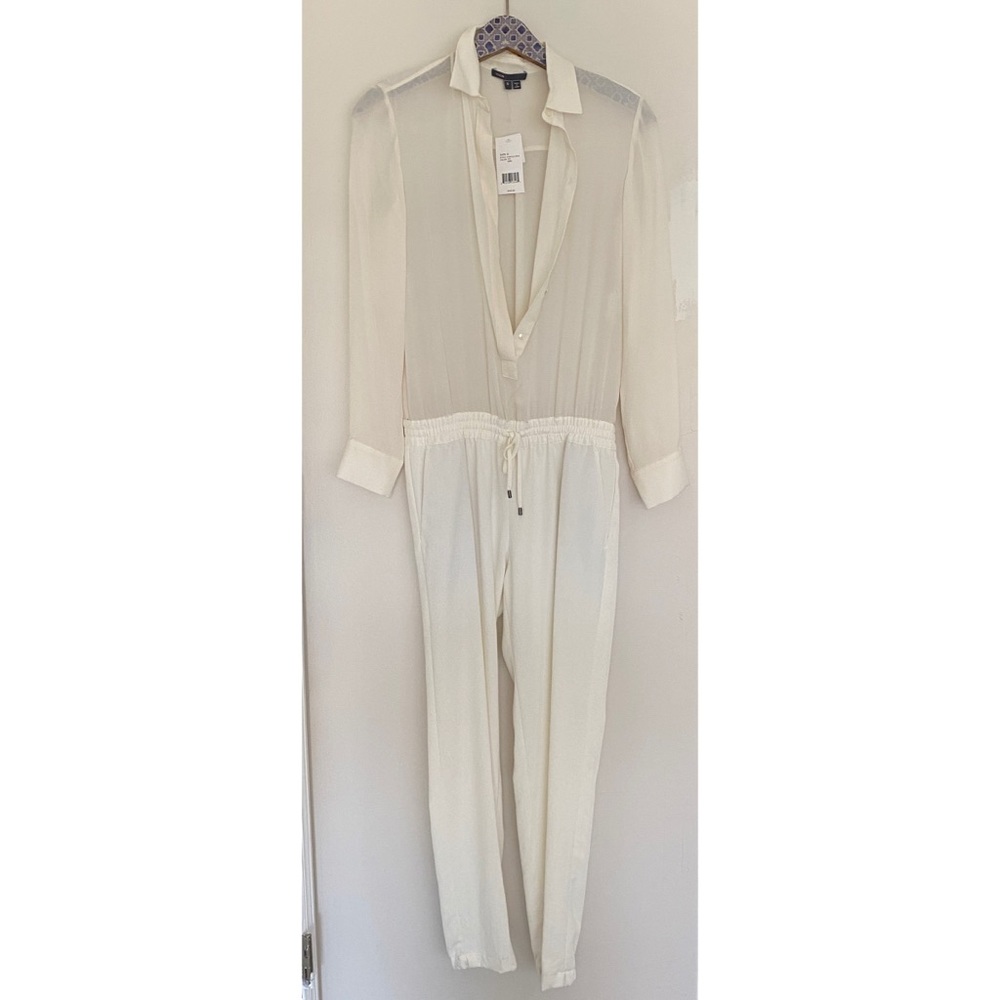 Vince White Jumpsuit